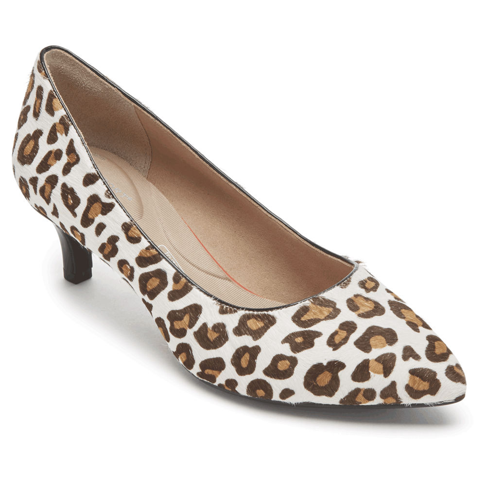 Pumps Rockport Mujer Mexico - Total Motion Kalila Leopardo - GSLTA3017